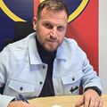 Florin Cernat, prezentat oficial la FCSB / FOTO: Facebook FCSB