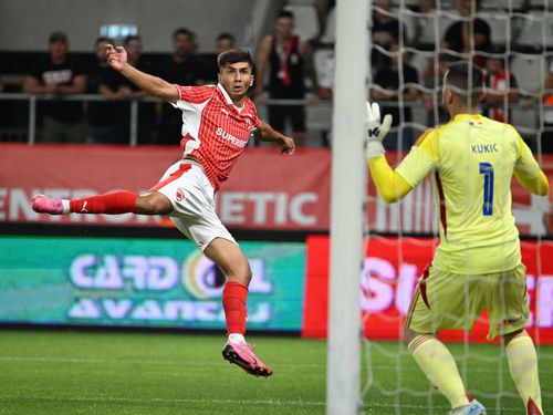 Alexandru Musi a adunat 1.595 de minute ]n 2025 la FCSB și Dinamo în Superliga, reușind 4 goluri și 3 assisturi / Foto: Imago