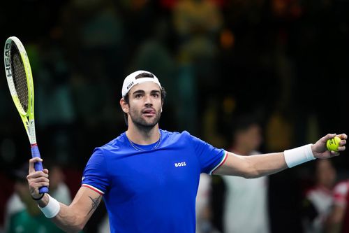 Matteo Berrettini la Davis Cup Finals Foto: Imago Images