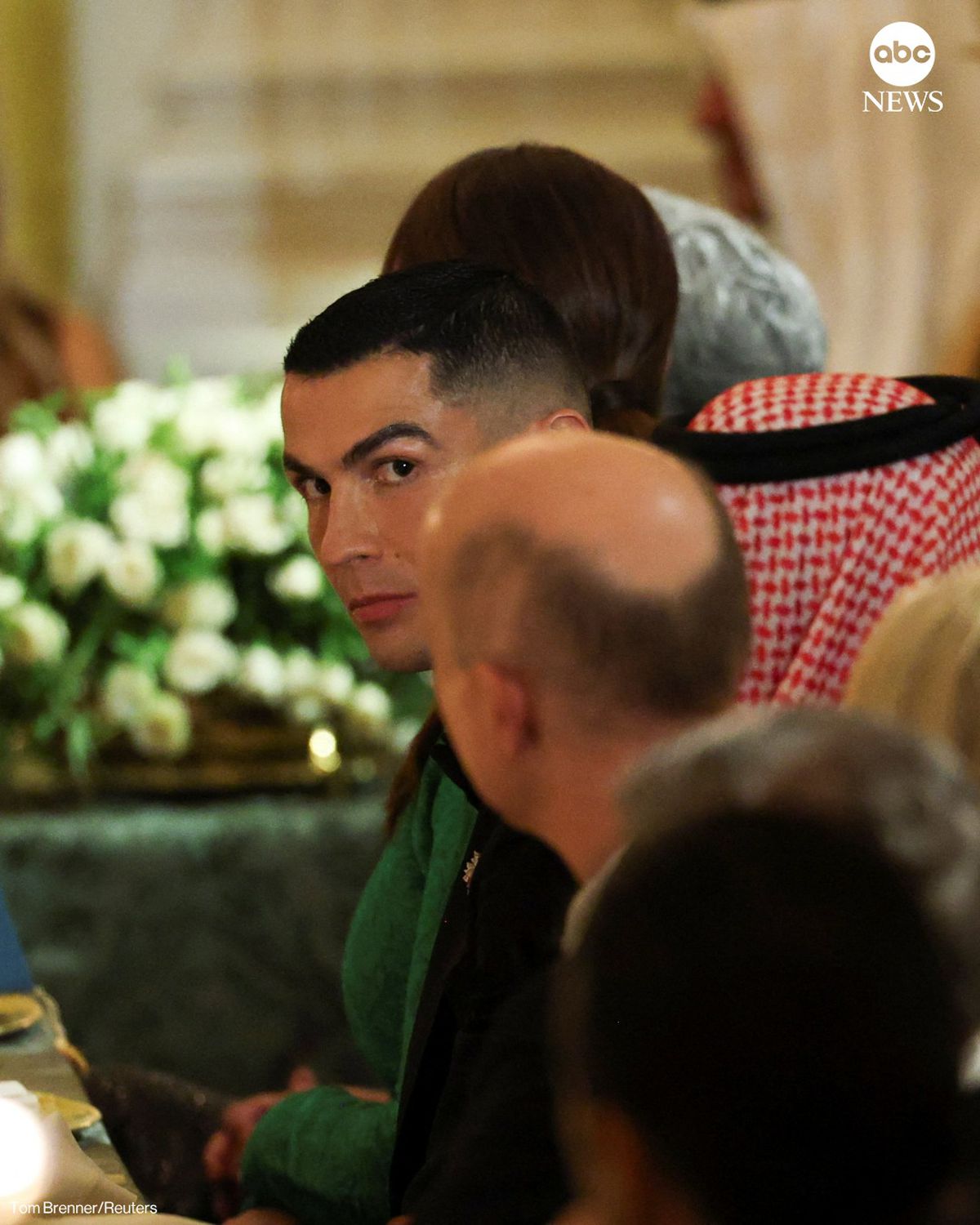 Cristiano Ronaldo, alături de bogații lumii la cina organizată de Casa Albă » Ce a vrut Donald Trump să-i transmită