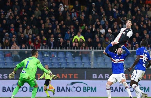 CRISTIANO RONALDO. VIDEO „Aeriana” de 2,56 metri a lui Ronaldo, comparată cu o operă de artă a lui Chagall: „Spuneți-mi CR7 Air Jordan!”