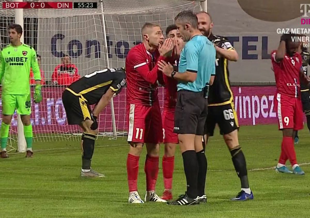 Penalty Botoșani - Dinamo