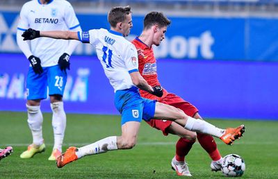 CRAIOVA - FCSB 0-2. NOTE GSP după derby-ul din Bănie: Dennis Man, MVP după ce a „stins lumina” pe „Oblemenco” » Prestații RUȘINOASE pentru vedetele oltenilor