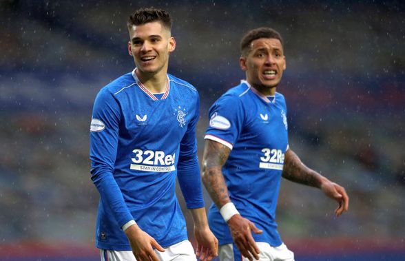 Rangers, victorie importantă cu Motherwell! Ianis Hagi, prestație bună. Unii fani sunt entuziasmați: „Și-a câștigat locul de titular”