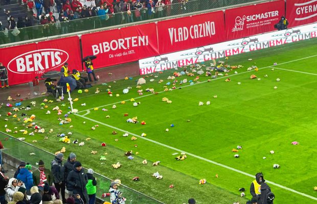 Moment deosebit în pauza meciului Sepsi - FCSB: „Împreună vrem să aducem un zâmbet”