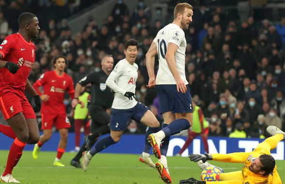 Alisson, ce eroare! Liverpool, „trădată” de portar în remiza spectaculoasă cu Tottenham