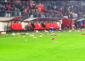 Moment deosebit în pauza meciului Sepsi - FCSB: „Împreună vrem să aducem un zâmbet”