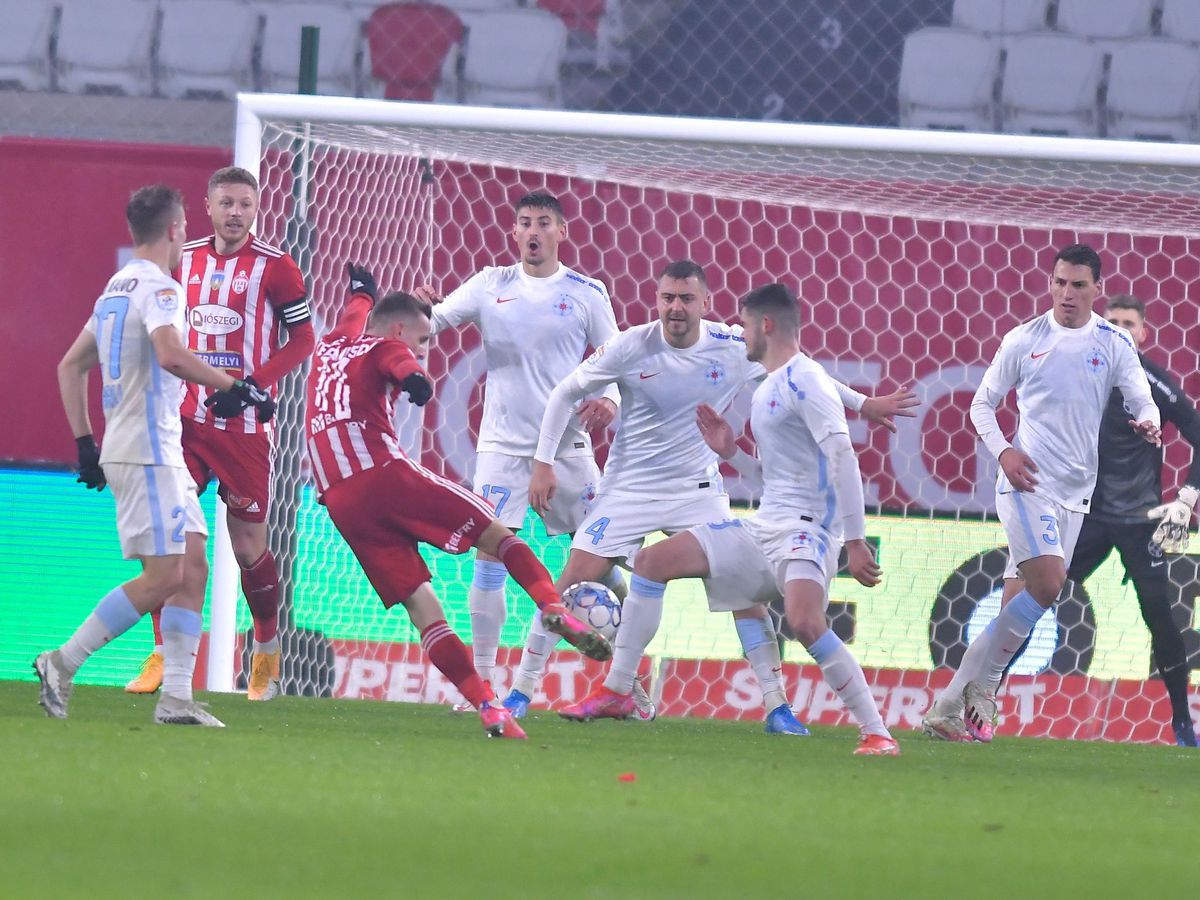 Sepsi - FCSB 0-0. Portar de 10, iarnă la -10 » Cum arată ACUM clasamentul