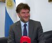 Carlos Maria Vallarino, însărcinatul cu afaceri al Ambasadei Argentinei în România