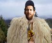 Lionel Messi într-un outfit Gigi Becali, foto: Iosif Popescu / GSP
