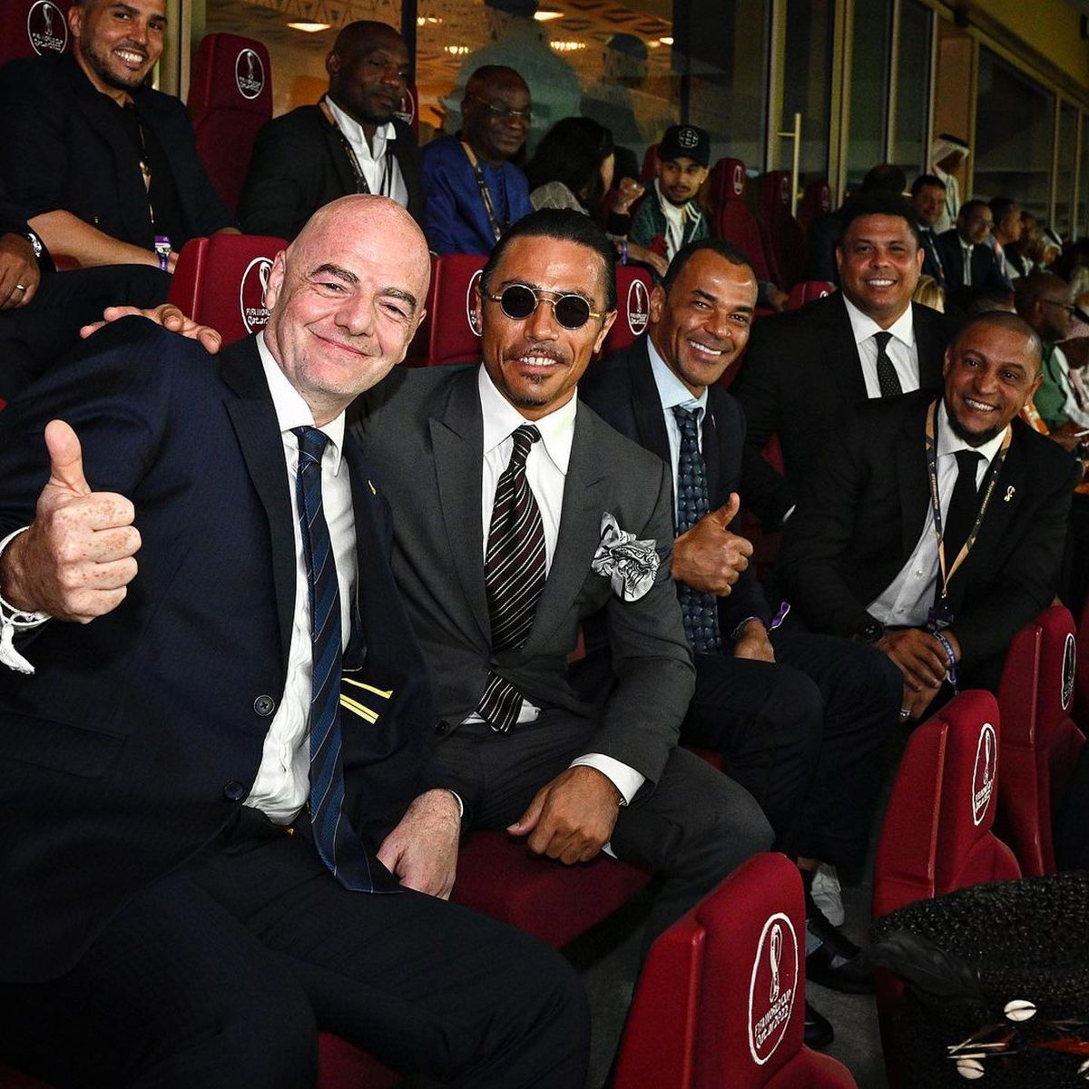 FIFA anunță „măsuri interne”, după ce bucătarul Salt Bae i-a agasat pe campionii mondiali și a încălcat o regulă de aur