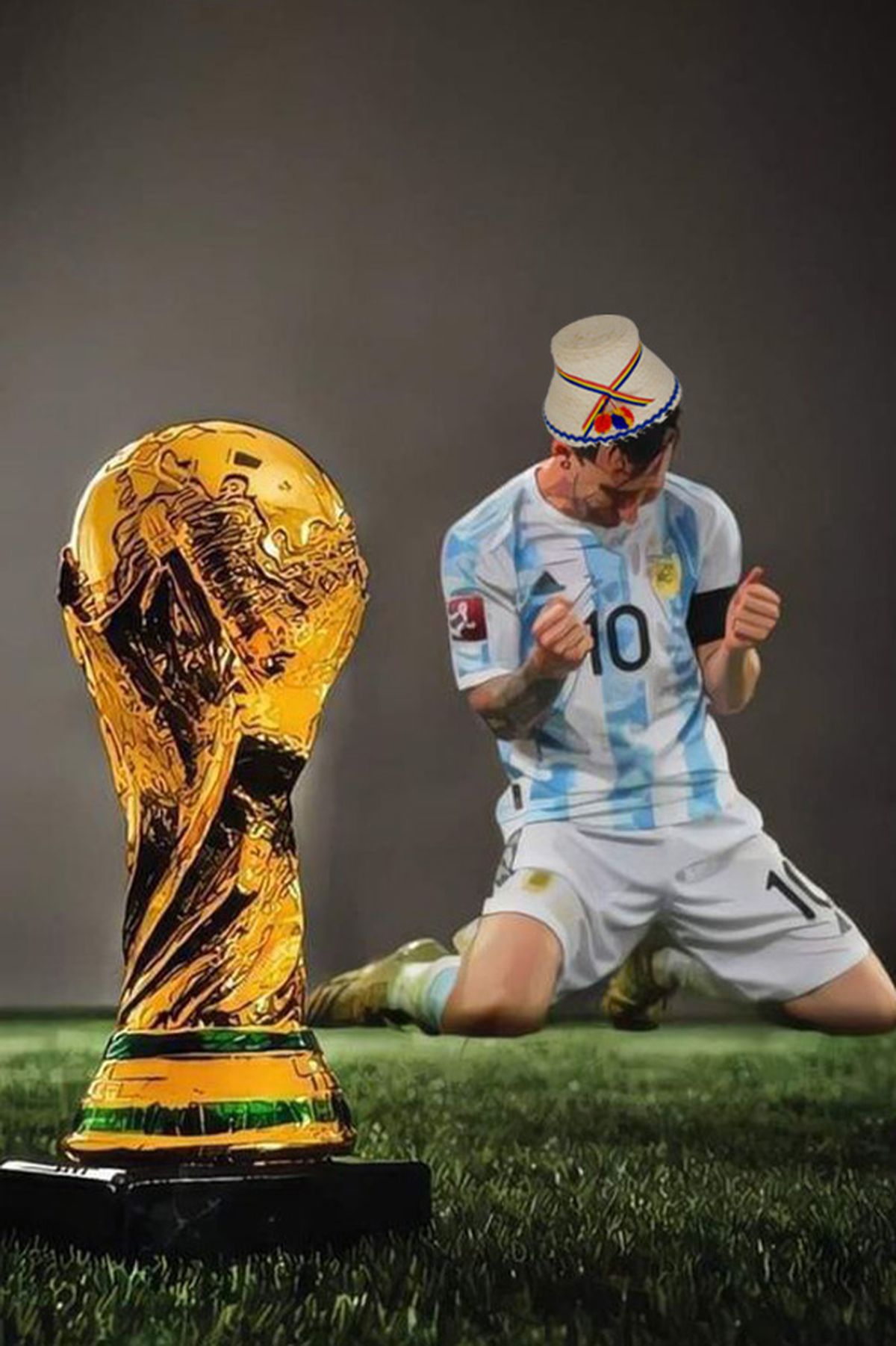 Cu ce l-ar fi îmbrăcat românii pe Lionel Messi, dacă lua Mondialul în România? Cele mai haioase 5 răspunsuri câștigă câte o minge Adidas Al Rihla