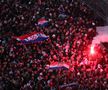 Scene FABULOASE pe străzile din Zagreb » Croații s-au strâns cu zecile de mii pentru a sărbători alături de fotbaliști bronzul de la Mondial: „Josko, accepți oferta?”