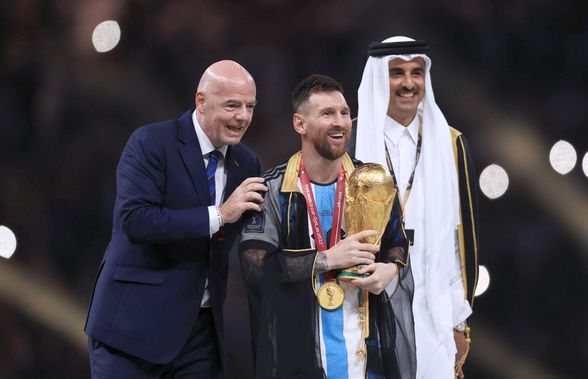 „Nimeni nu l-a marcat atât de bine pe Messi în timpul meciului” » Ironie după scenele de la decernarea trofeului la Mondial