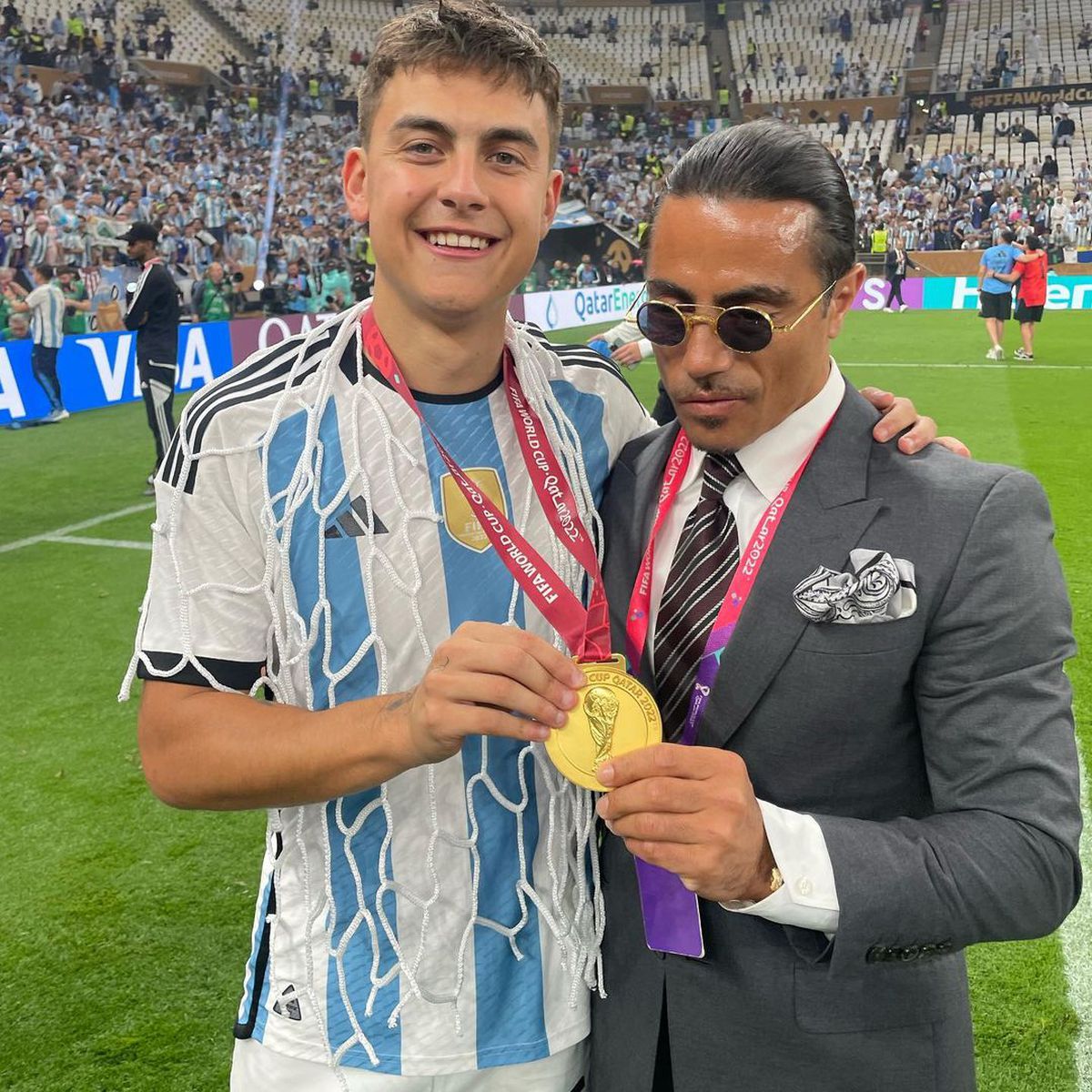 Salt Bae după finala Campionatului Mondial