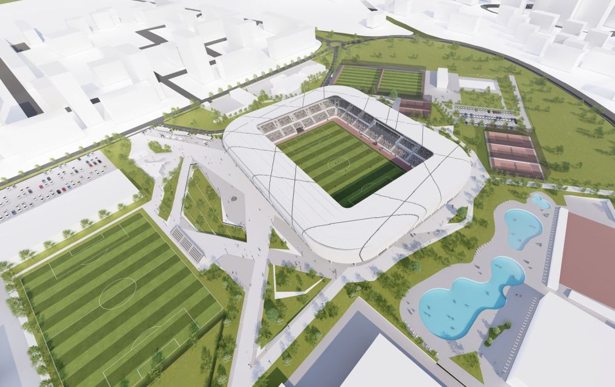 Undă verde pentru un stadion nou, de 64 de milioane de euro, în România » Arată SPECTACULOS!