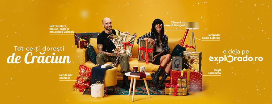 Cătălin Bordea și soția sa Livia devin brand ambasadori Explorado.ro, primul magazin online de Live Shopping și Lifestyle