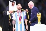 Sensul neștiut al pelerinei cu care a fost îmbrăcat Lionel Messi de șeici