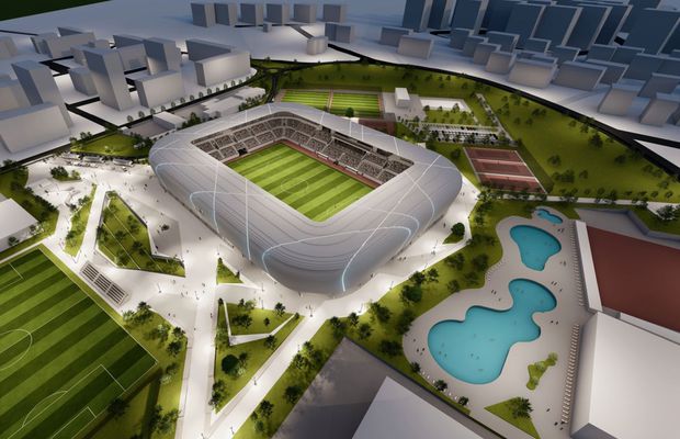 Undă verde pentru un stadion nou, de 64 de milioane de euro, în România » Arată SPECTACULOS!