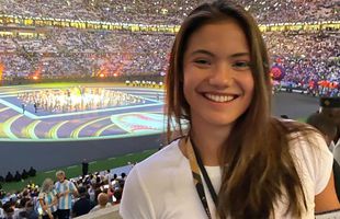 Emma Răducanu, prezentă la finala Campionatului Mondial » Cu ce superstar s-a întâlnit în tribune: „O plăcere să te văd”