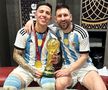 Lionel Messi, alături de Enzo Fernandez // sursă foto: Instagram @ enzojfernandez