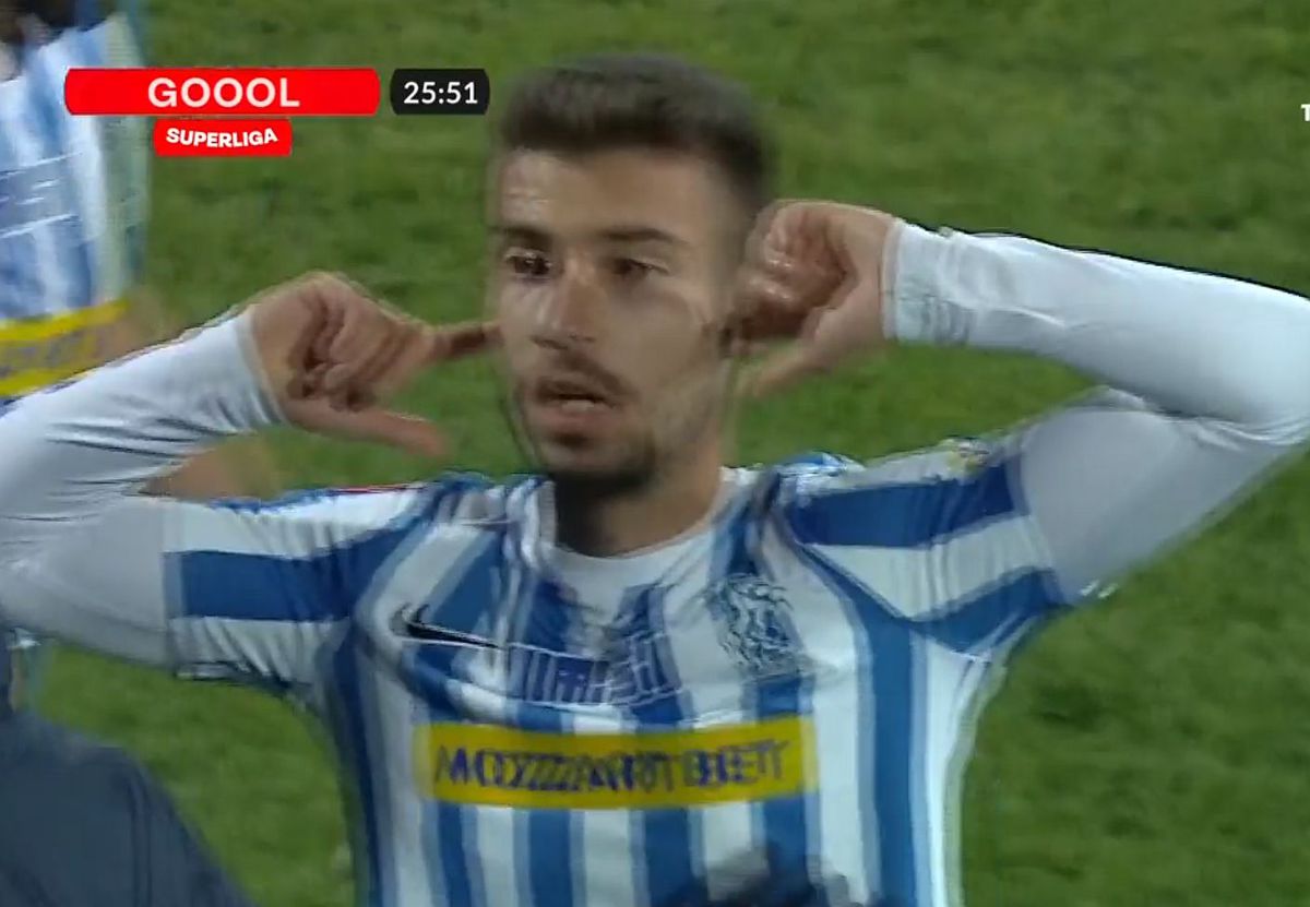 Robert Ion, gol împotriva fostei echipe » Cum s-a bucurat după reușita din Poli Iași - FCSB