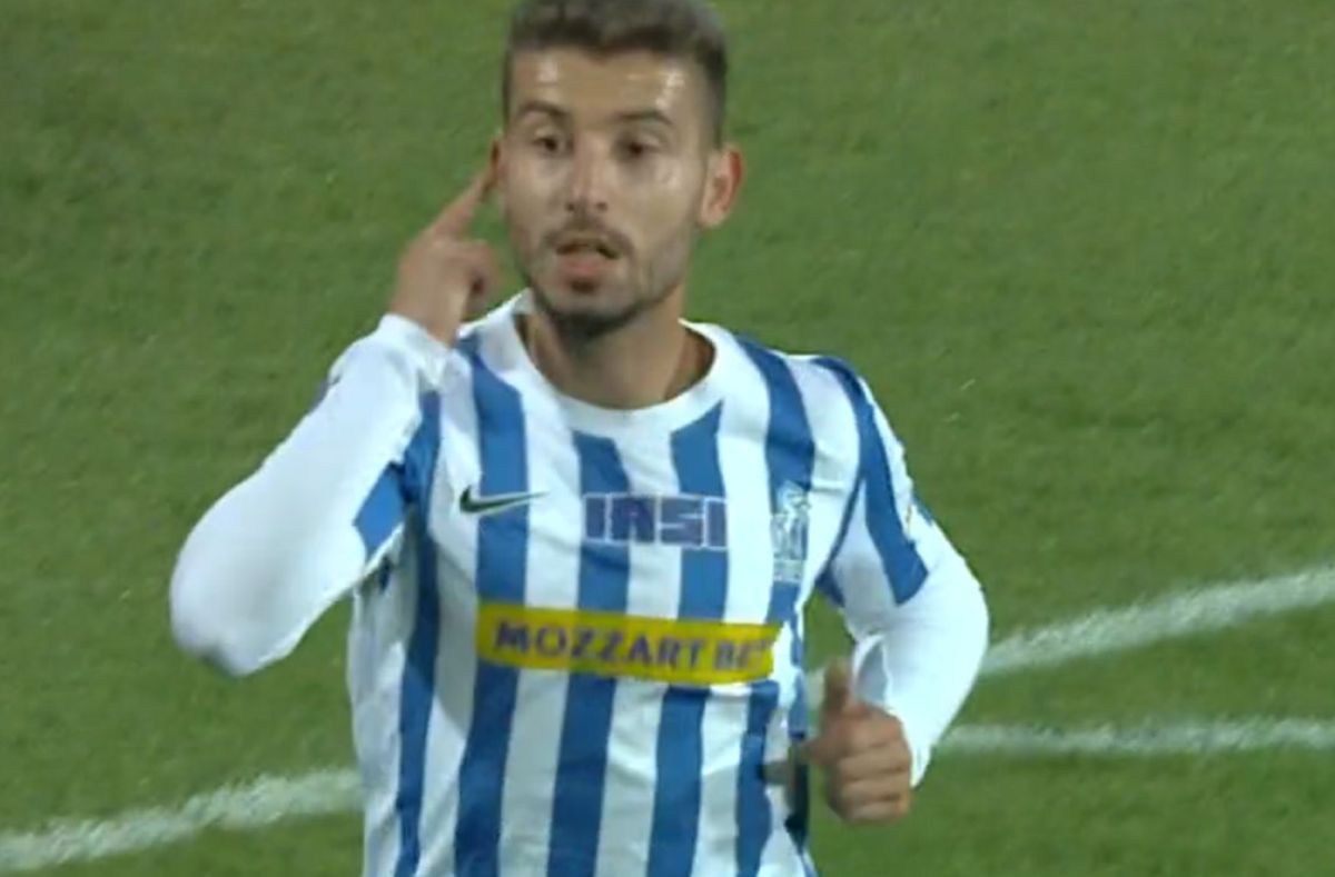 Robert Ion, gol împotriva fostei echipe » Cum s-a bucurat după reușita din Poli Iași - FCSB