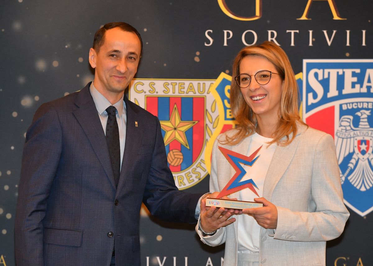 CSA Steaua și-a premiat sportivii cei mai valoroși din 2023 » Simona Radiș, laureată pentru a patra oară la rând, mesaj din cantonamentul din Italia