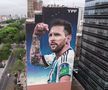 Messi - mural Argentina