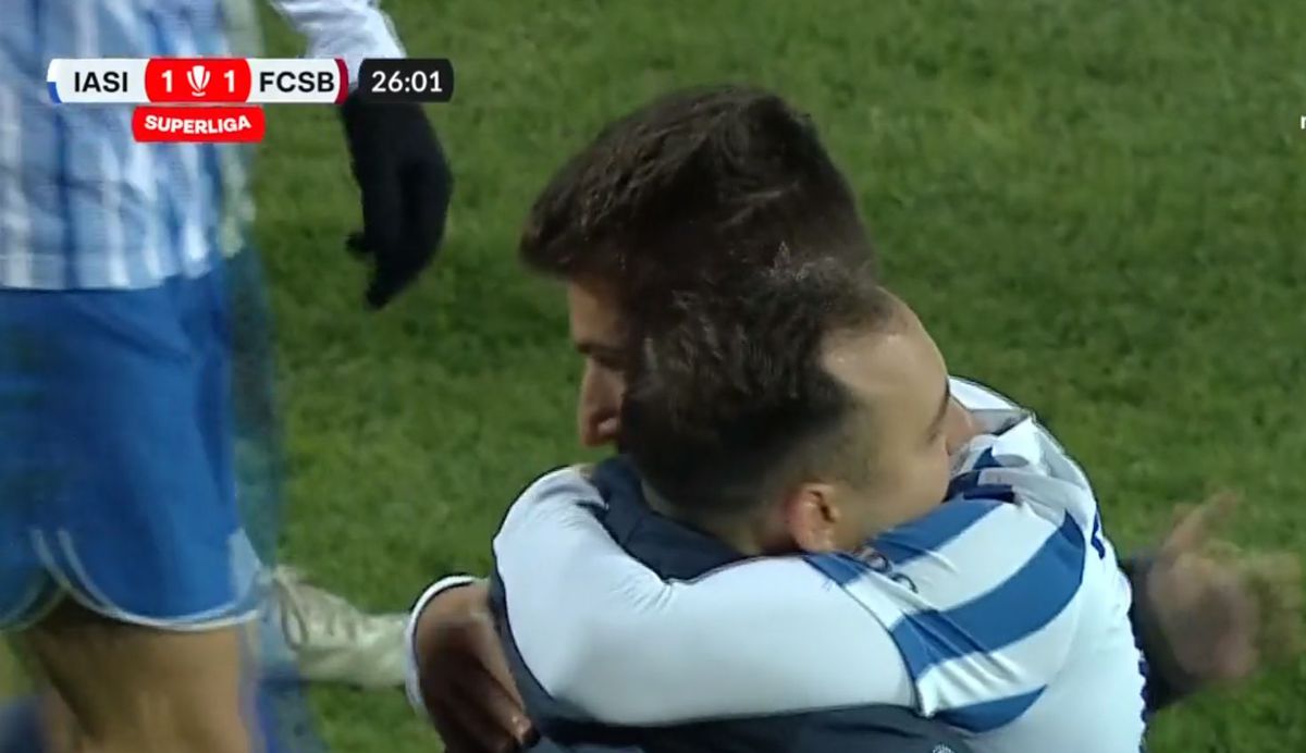 Robert Ion, gol împotriva fostei echipe » Cum s-a bucurat după reușita din Poli Iași - FCSB