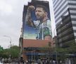 Mural impresionant dedicat lui Leo Messi în Buenos Aires » Portret după primul gol marcat la Mondialul din Qatar