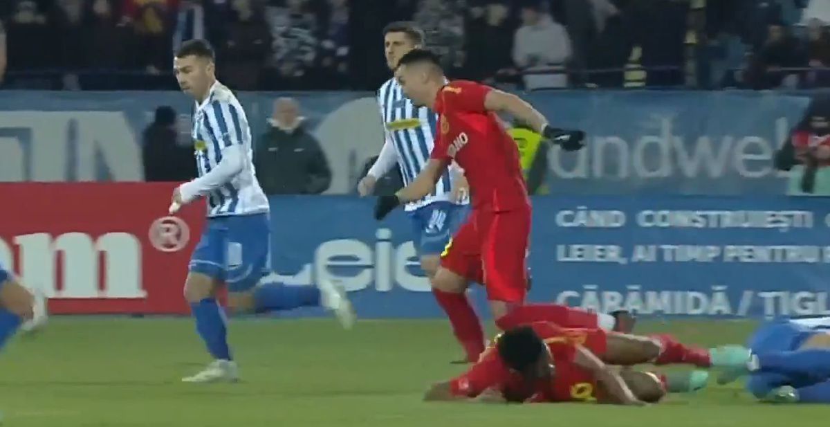 Siyabonga Ngezana, accidentat în Poli Iași - FCSB