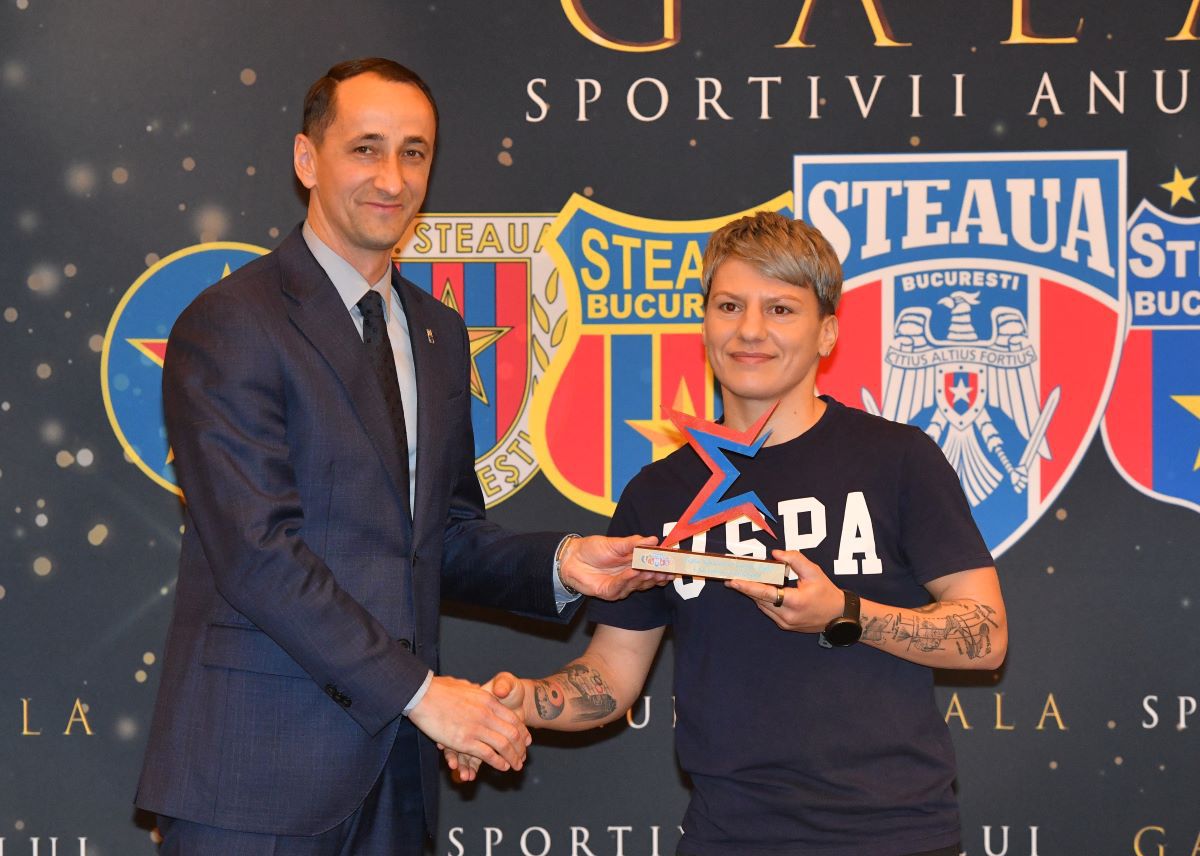 CSA Steaua și-a premiat sportivii cei mai valoroși din 2023 » Simona Radiș, laureată pentru a patra oară la rând, mesaj din cantonamentul din Italia