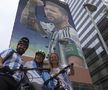 Mural impresionant dedicat lui Leo Messi în Buenos Aires » Portret după primul gol marcat la Mondialul din Qatar