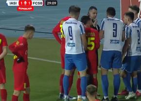Penalty dictat de VAR în Poli Iași - FCSB » Ce au arătat reluările