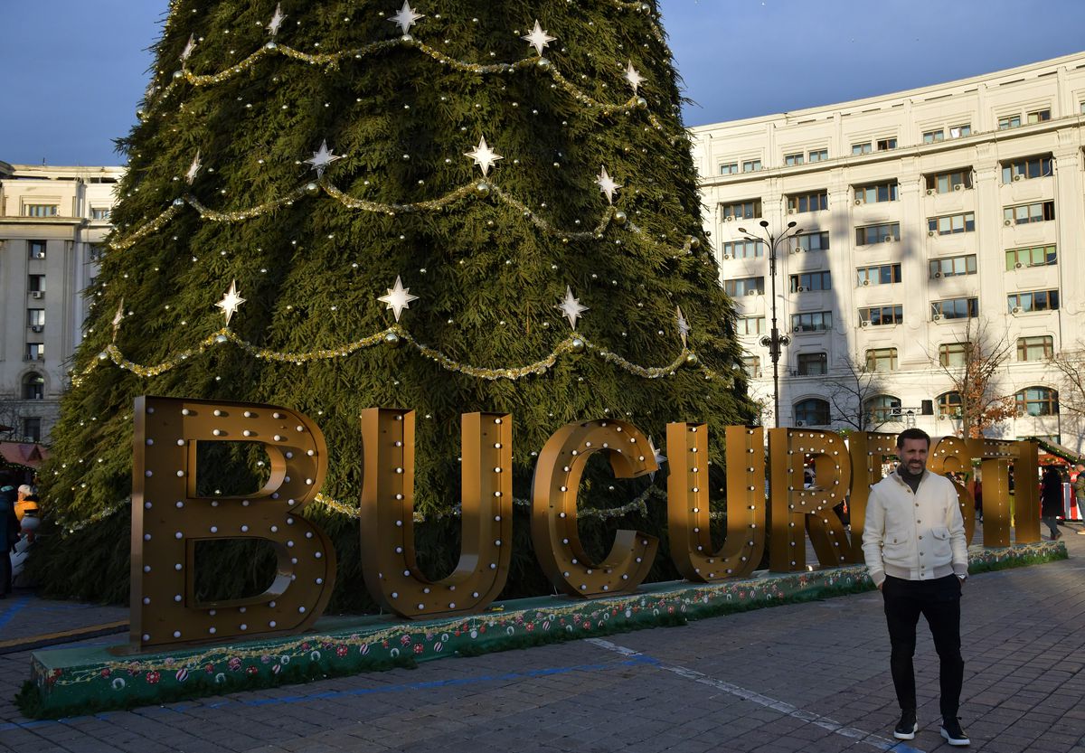 Zeljko Kopic la Târgul de Crăciun București