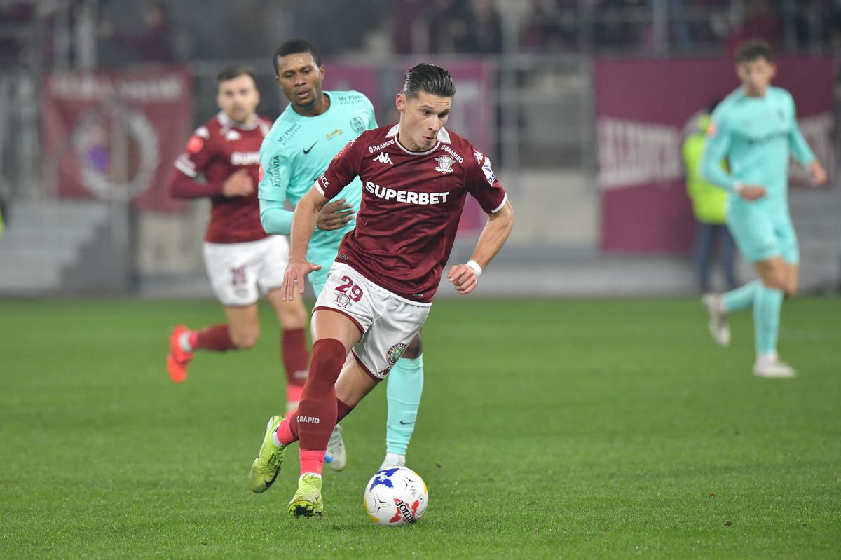 Rapid - CFR Cluj, în Cupa României, poze de meci