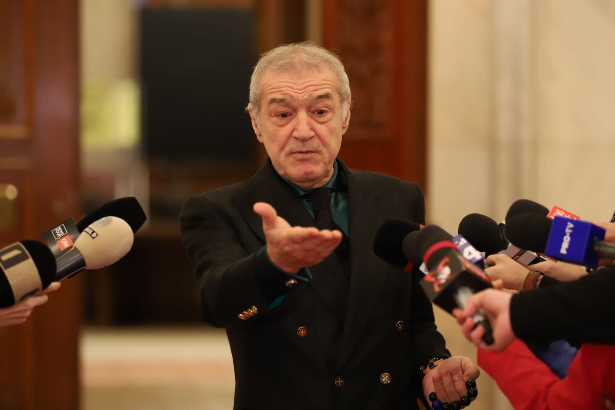 Gigi Becali, prima zi în Parlamentul României