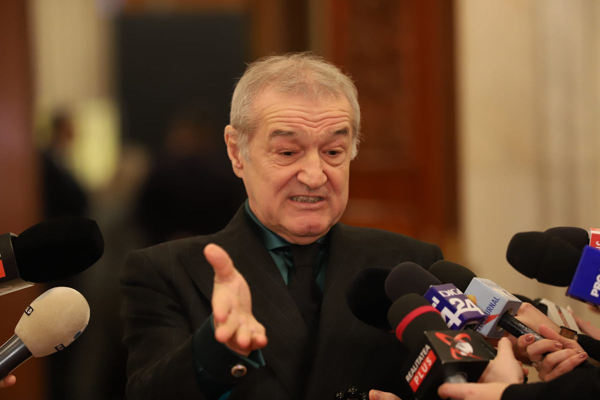 Gigi Becali, prima zi în Parlamentul României