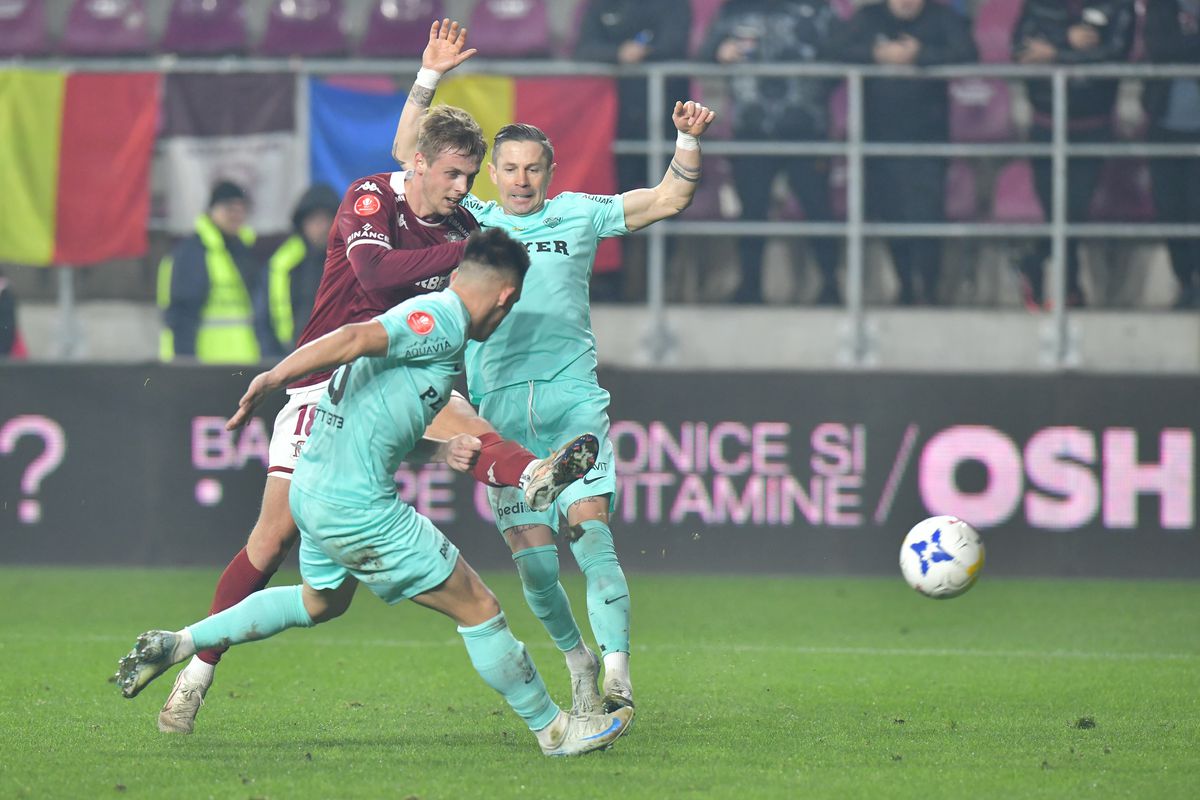 Rapid - CFR Cluj, în Cupa României, poze de meci