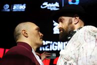 11 minute și 20 de secunde de contact vizual între Tyson Fury și Oleksandr Usyk: „S-a terminat cu vorba. Voi provoca multă durere”