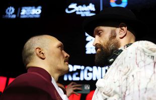 11 minute și 20 de secunde de contact vizual între Tyson Fury și Oleksandr Usyk: „S-a terminat cu vorba. Voi provoca multă durere”