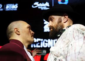 11 minute și 20 de secunde de contact vizual între Tyson Fury și Oleksandr Usyk: „S-a terminat cu vorba. Voi provoca multă durere”