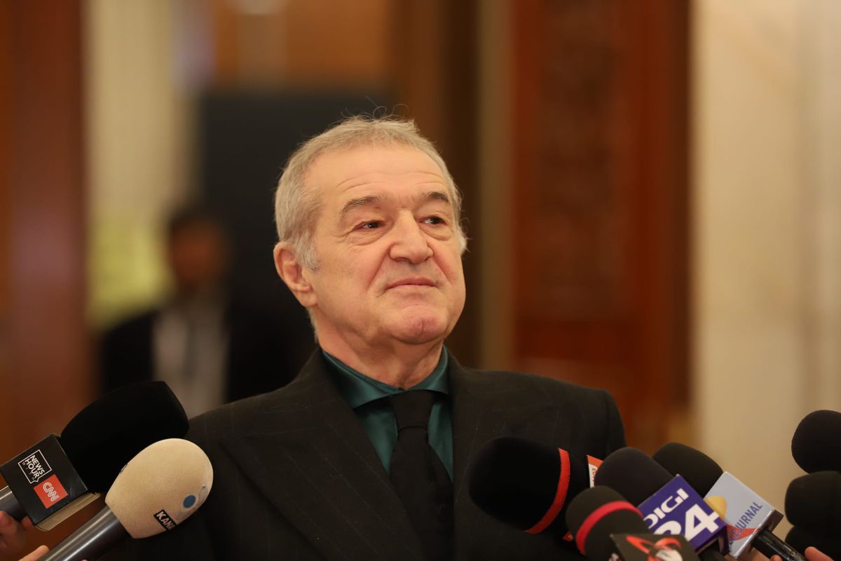 Gigi Becali, prima zi în Parlamentul României