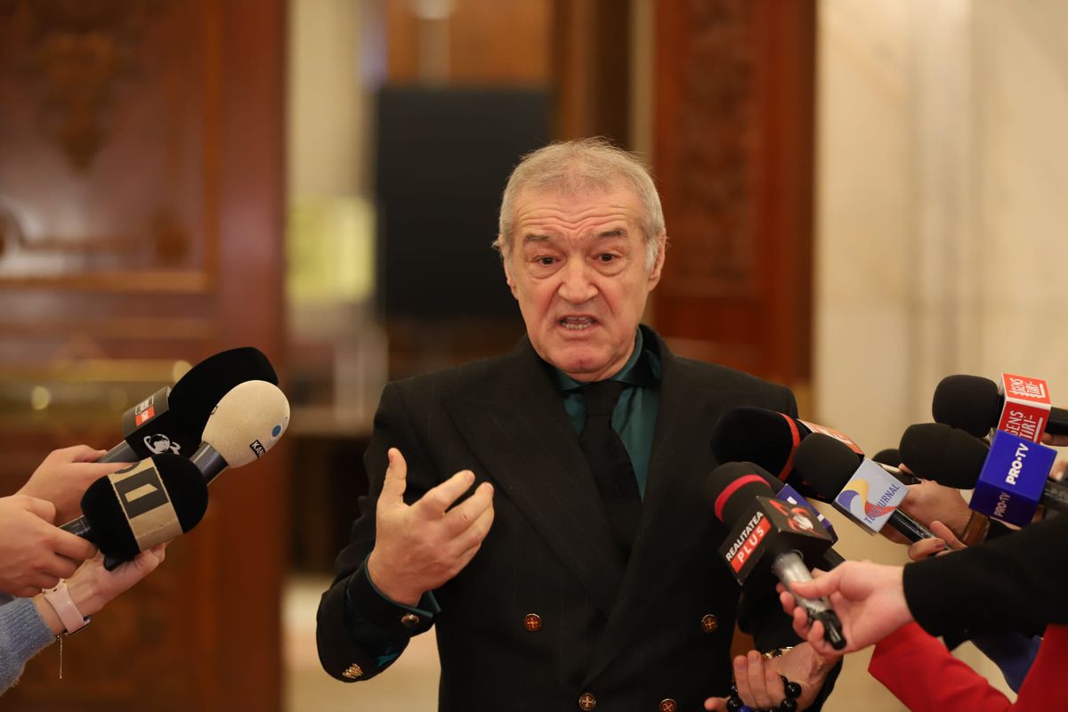 Gigi Becali, prima zi în Parlamentul României