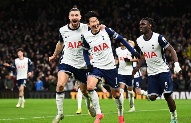 Radu Drăgușin, integralist într-un thriller cu 7 goluri » Tottenham a trecut de United și e în semifinalele Cupei Ligii