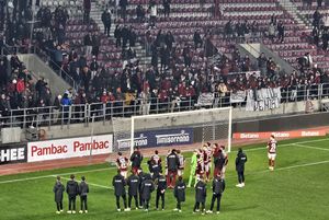 Ce s-a întâmplat pe gazon după Rapid - CFR Cluj » Scandarea preferată a giuleștenilor