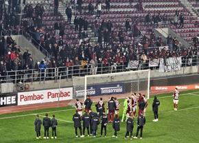 Ce s-a întâmplat pe gazon după Rapid - CFR Cluj » Scandarea preferată a giuleștenilor