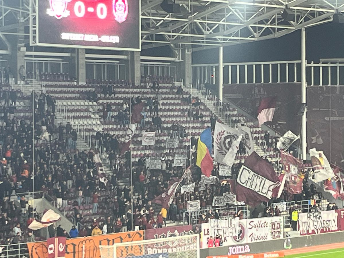 Toți „feroviarii” sunt fericiți! CFR Cluj câștigă în Giulești, Rapid evită Universitatea Craiova în „sferturile” Cupei României Betano » Situația finală în grupă