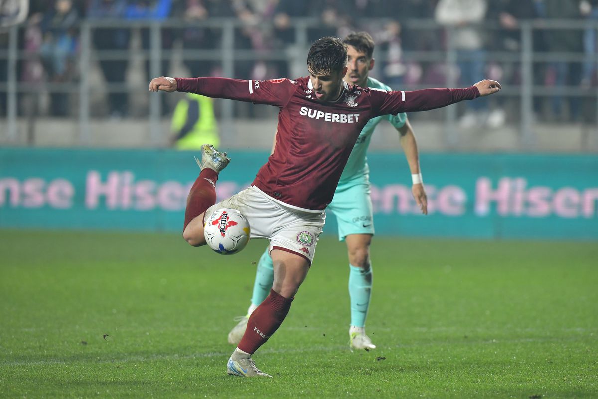 Rapid - CFR Cluj, în Cupa României, poze de meci